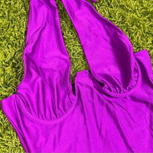 SPANDEX BODYCON DRESS - Picture 2 of 9